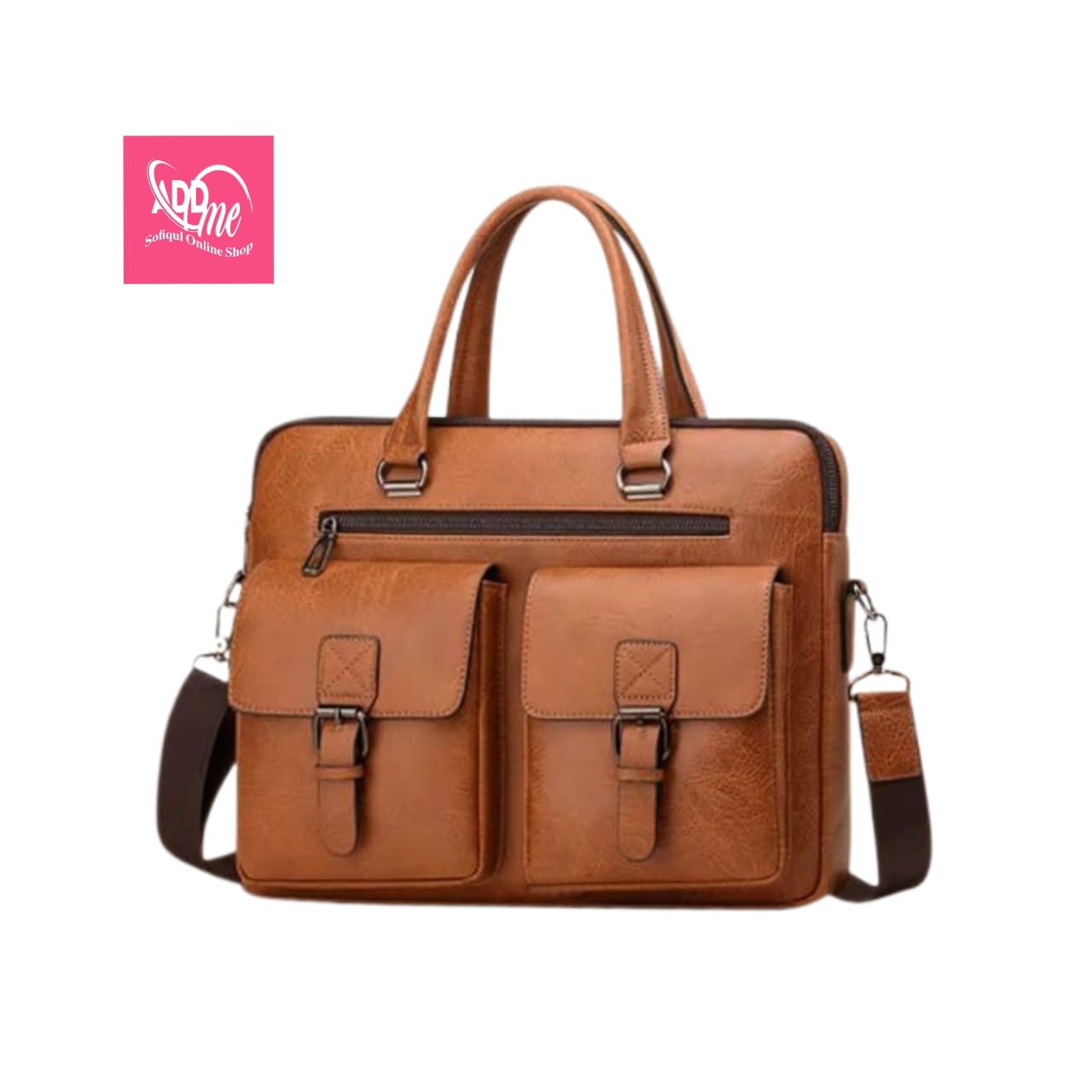 New Artificial Leather Bag ( Brown Colour)....( Code 123)....... ঢাকা সিটিতে ৭০, বাইরে ১৩০ টাকা কুরিয়ার চার্জ প্রযোজ্য