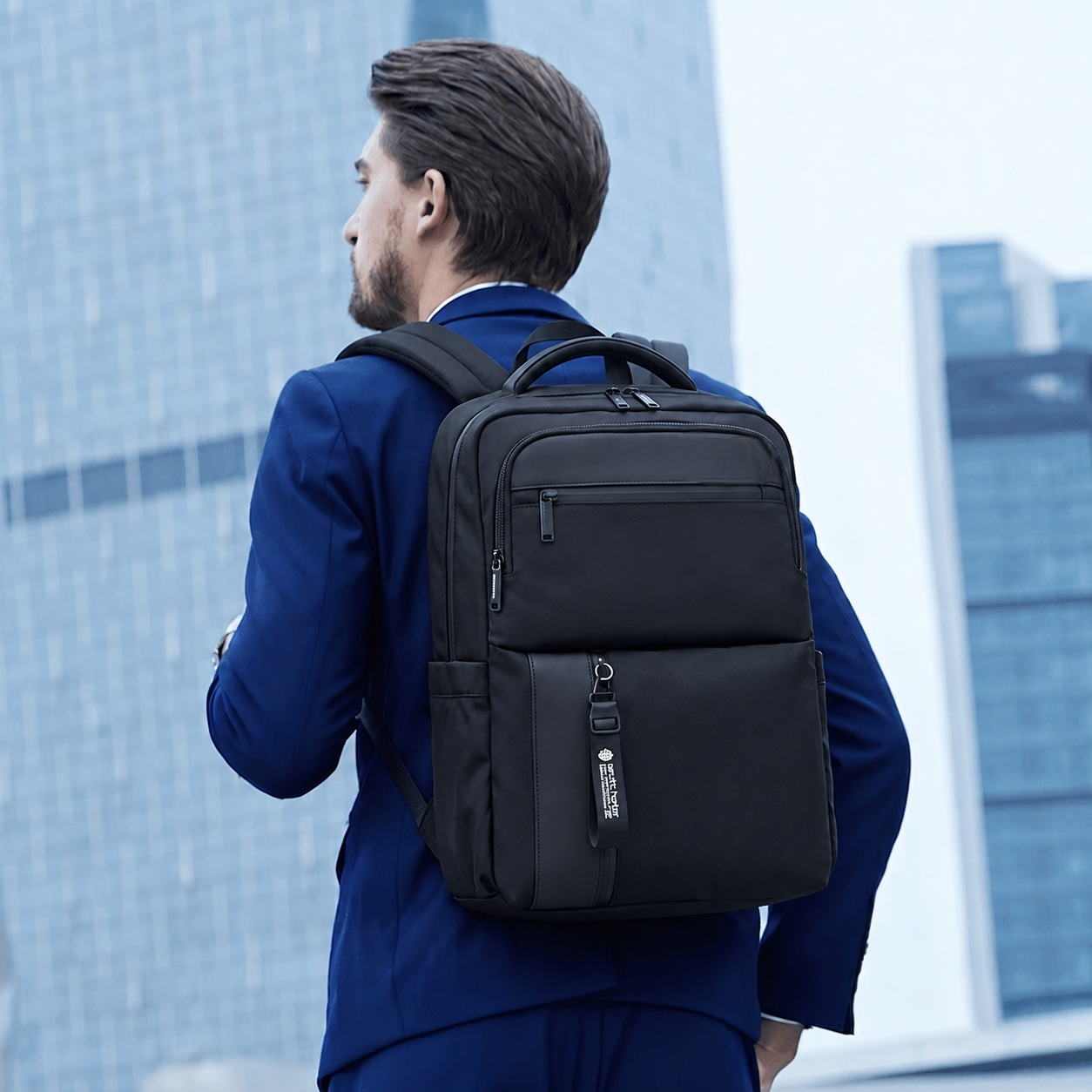 (Black Colour) ARCTIC HUNTER 15.6 Inch Anti-Theft Waterproof Business Laptop And Travel Backpack....(Model 191).. ঢাকা সিটিতে ৭০, বাইরে ১৩০ টাকা কুরিয়ার চার্জ প্রযোজ্য