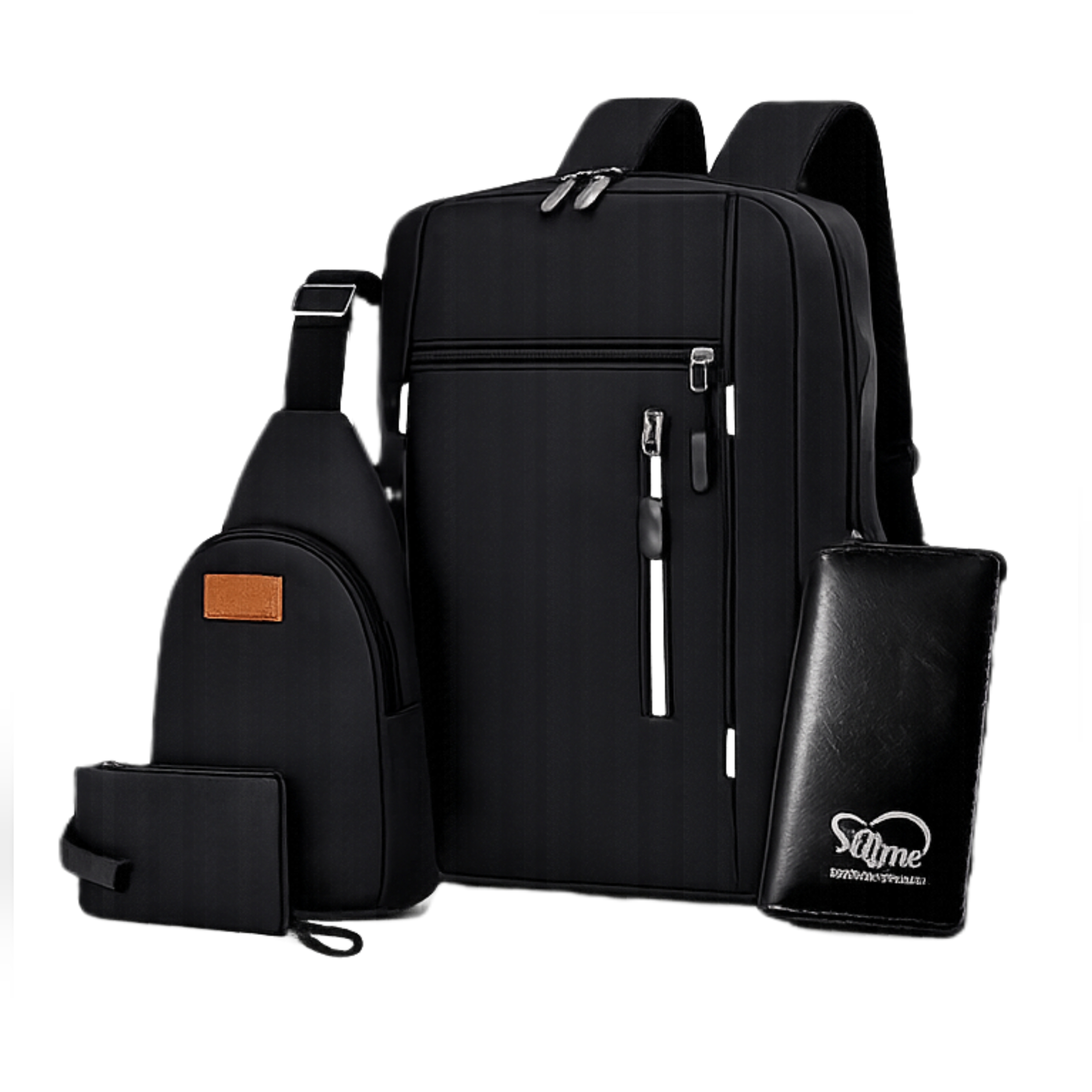 4 Pics Bag Combo Pack(Black)....... ঢাকা সিটিতে ৭০, বাইরে ১৩০ টাকা কুরিয়ার চার্জ প্রযোজ্য